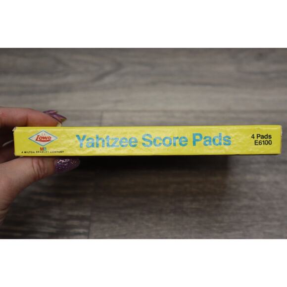 Vintage Yahtzee Score Pads (4) 1956 - 1972 in Original Box - Picture 5 of 11